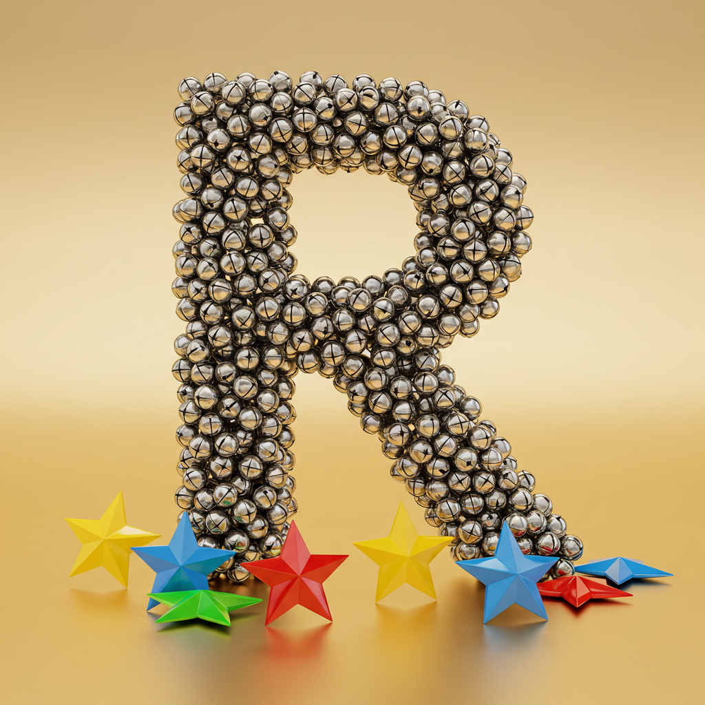 Silver bells — letter R