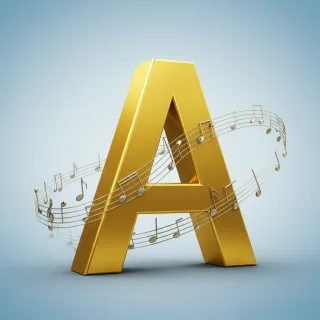 Silver music notes 2