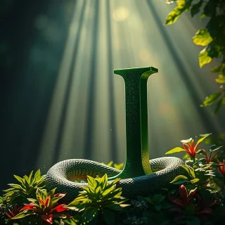 Snake — letter I