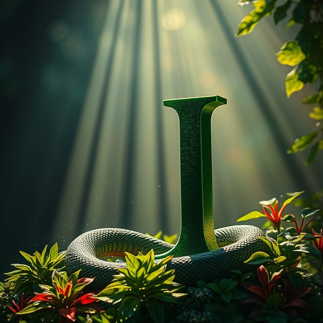 Snake — letter I