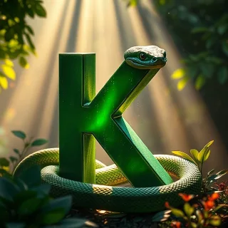 Snake — letter K