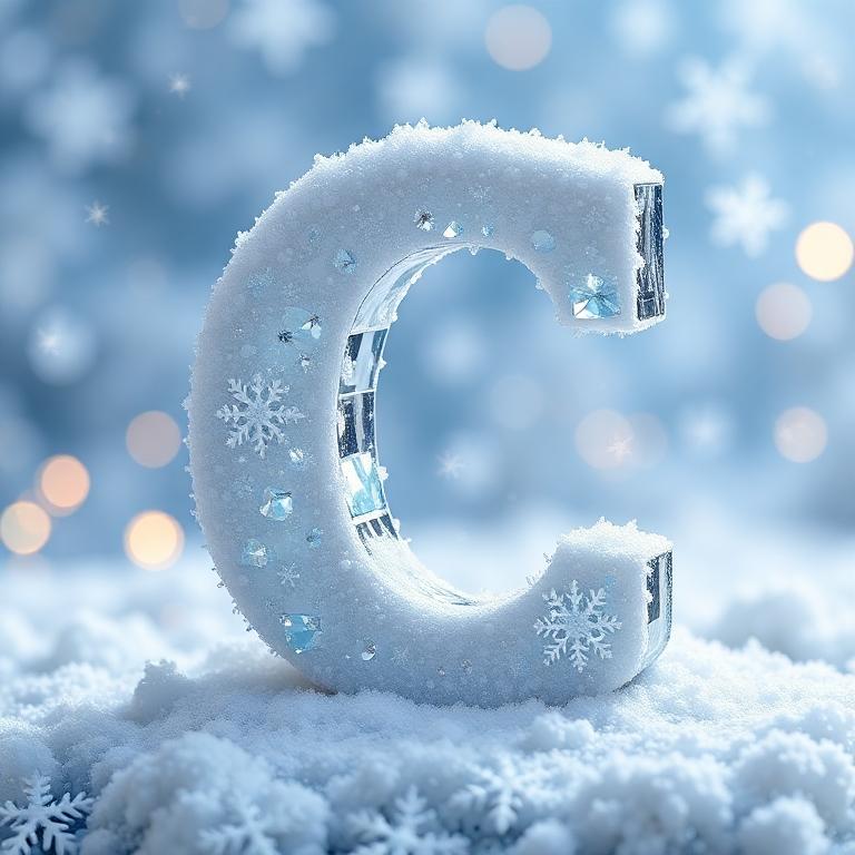 Snow 2 — letter C
