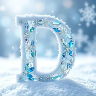Snow 2 — letter D