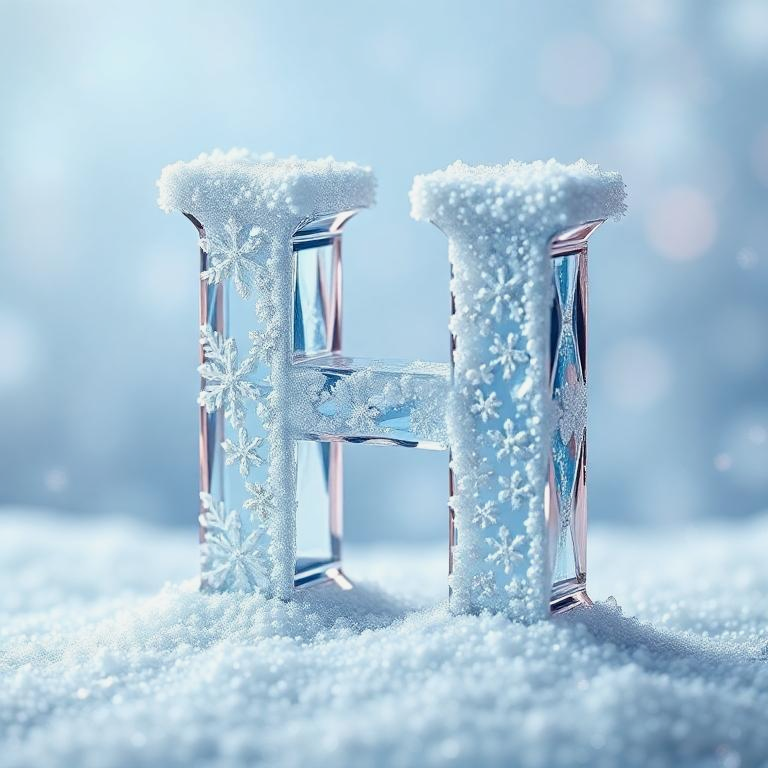 Snow 2 — letter H