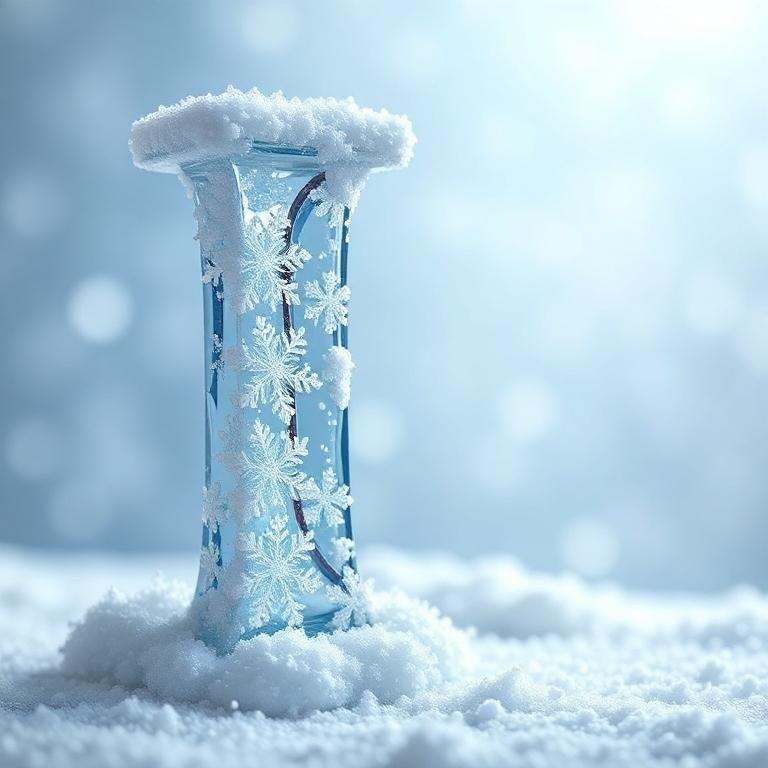 Snow 2 — letter I