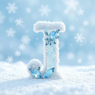Snow 2 — letter J