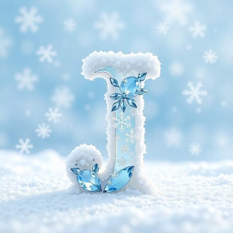 Snow 2 — letter J