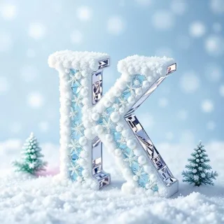 Snow 2 — letter K