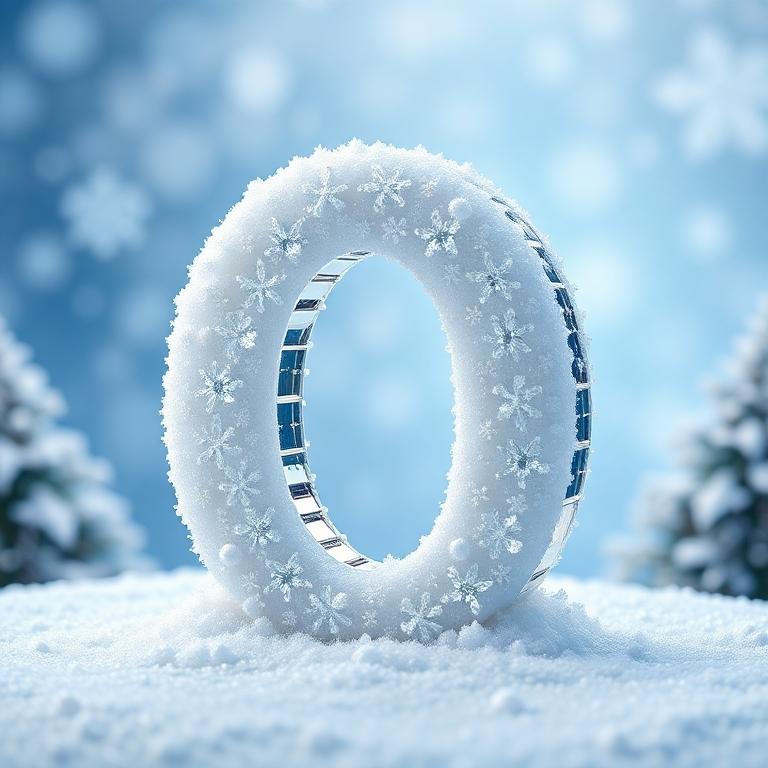 Snow 2 — letter O