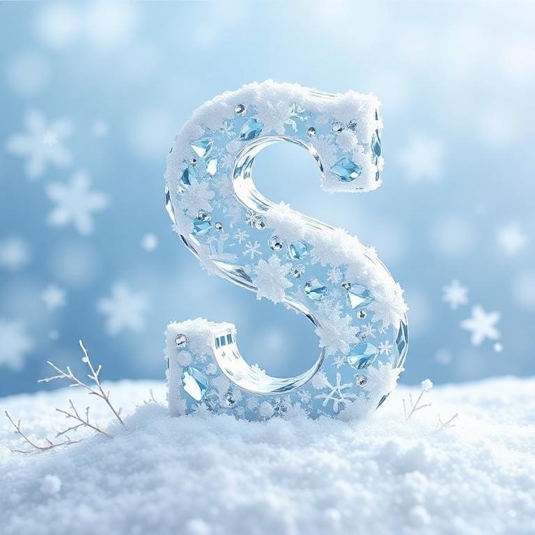 Snow 2 — letter S