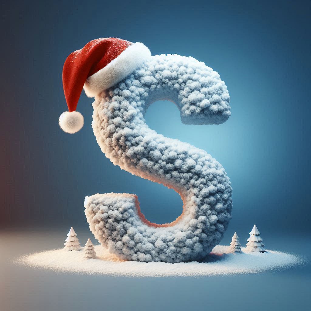 Snow 3 — letter S