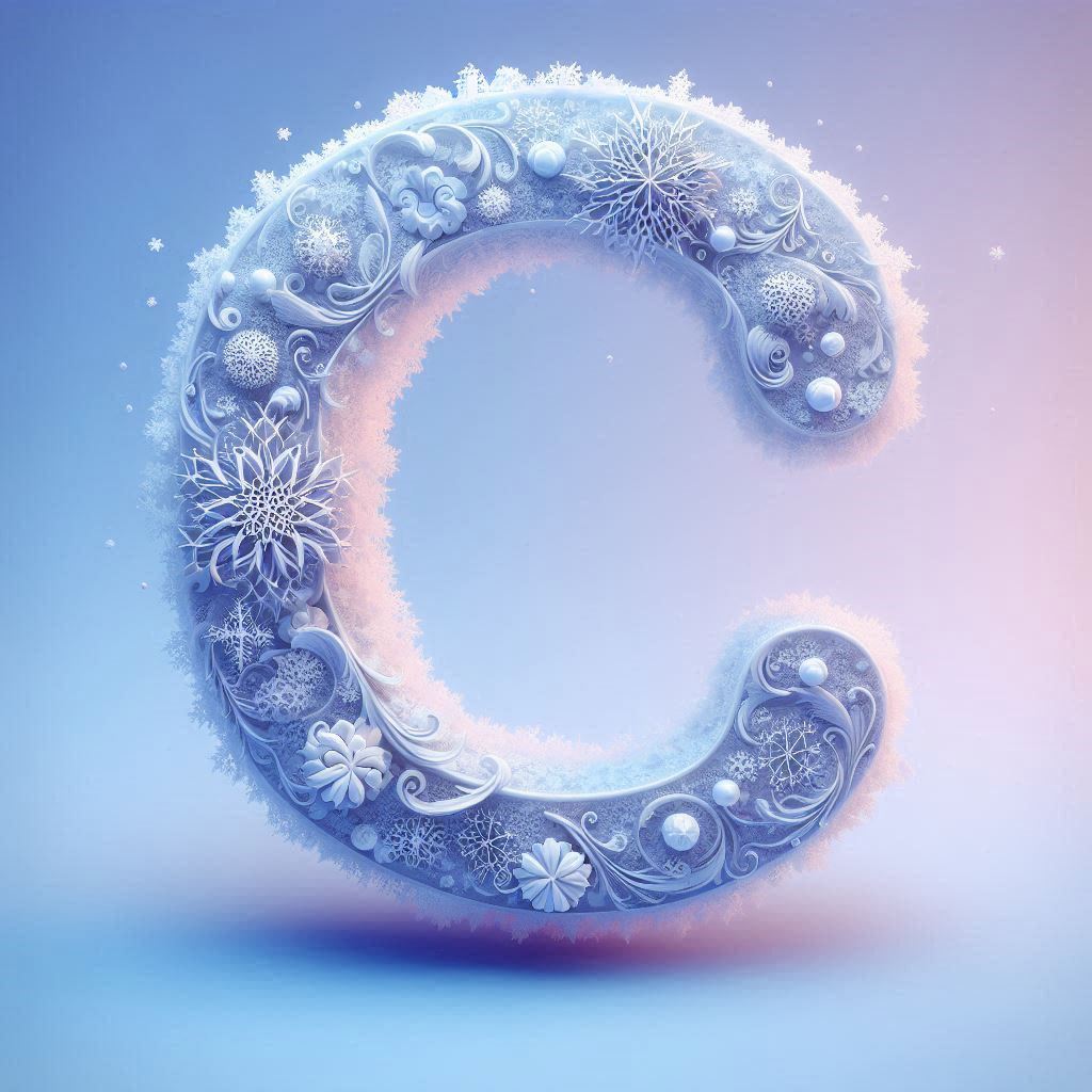 Snow — letter C