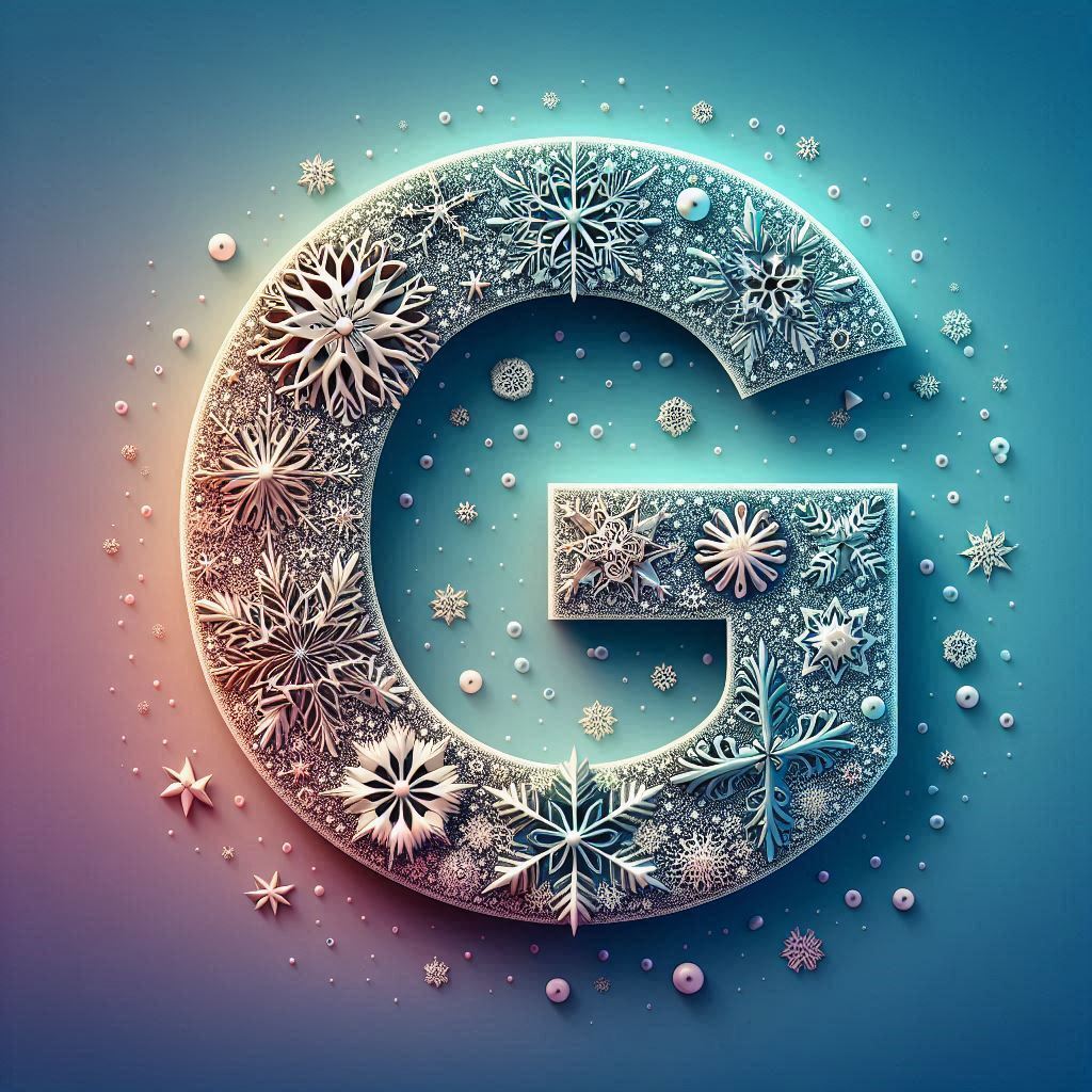 Snow — letter G