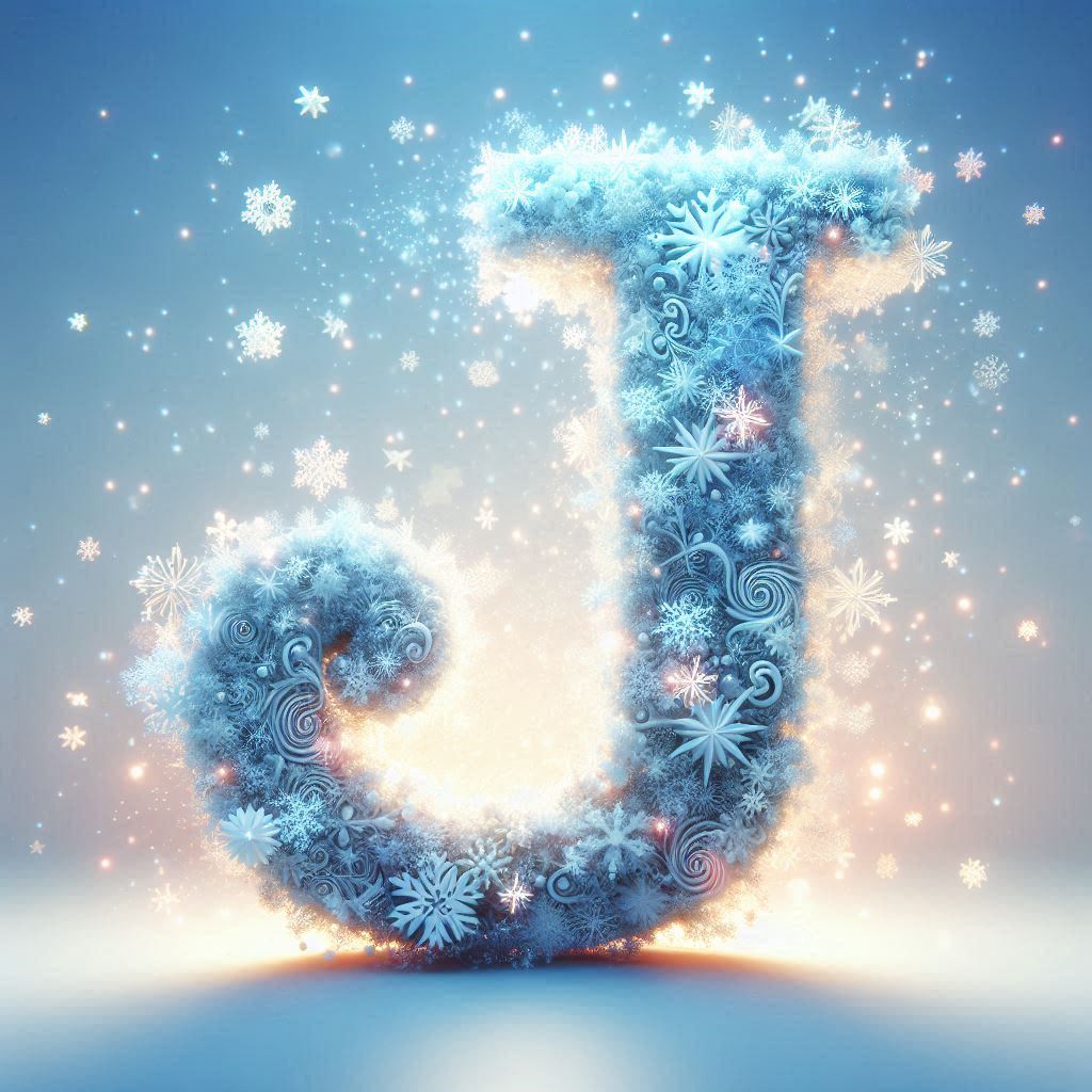 Snow — letter J