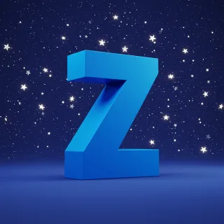 Stars 2 — letter Z