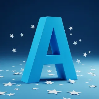 Stars 2 — letter A