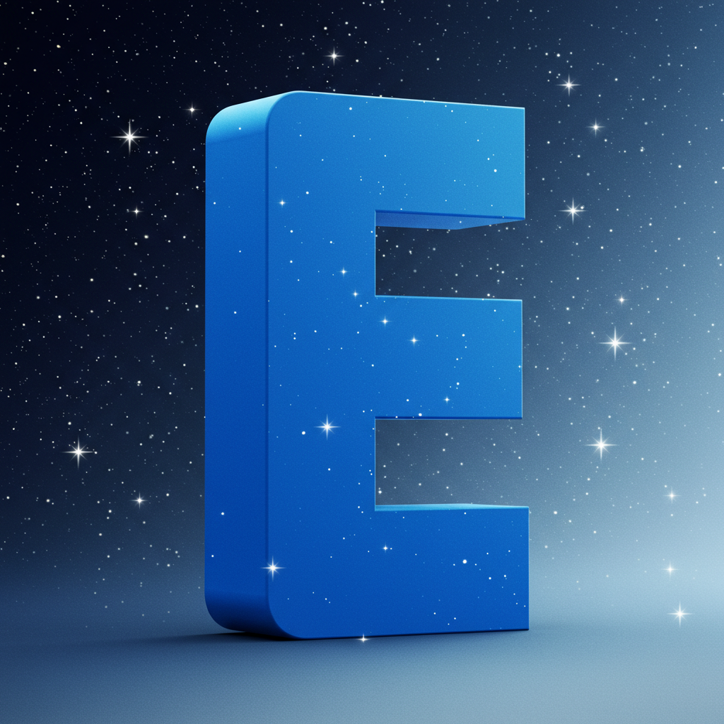 Stars 2 — letter E