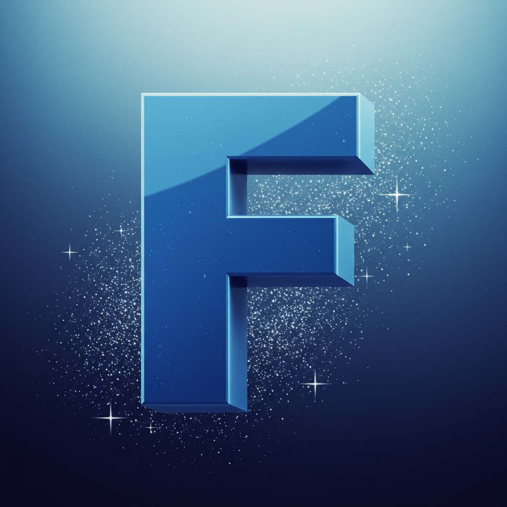 Stars 2 — letter F (variant 2)