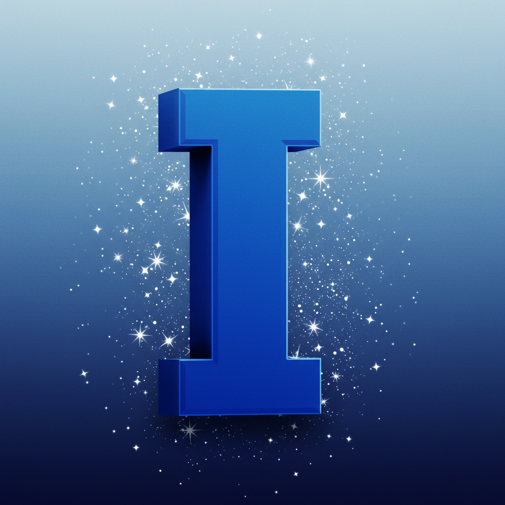Stars 2 — letter I (variant 2)