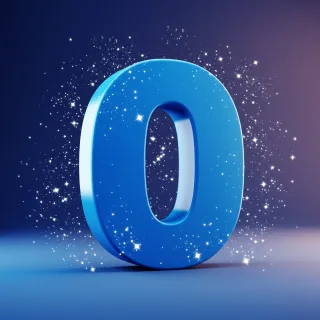 Stars 2 — letter O (variant 2)
