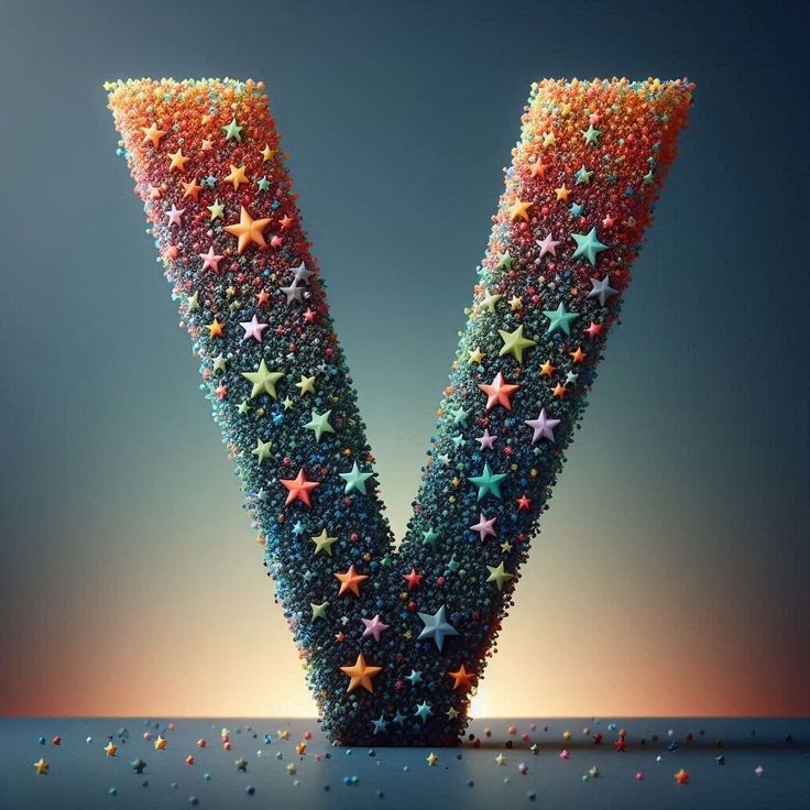 Stars — letter V