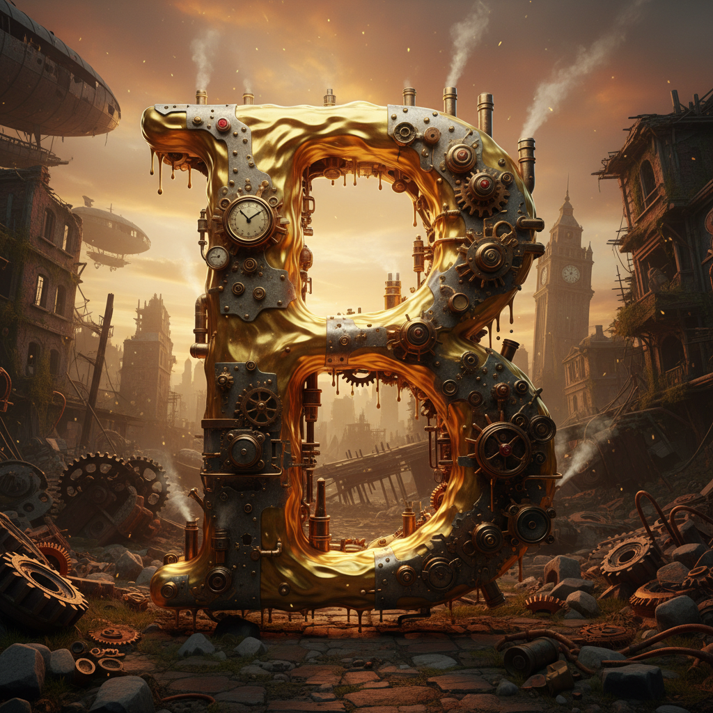 Steampunk — letter B