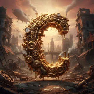 Steampunk — letter C