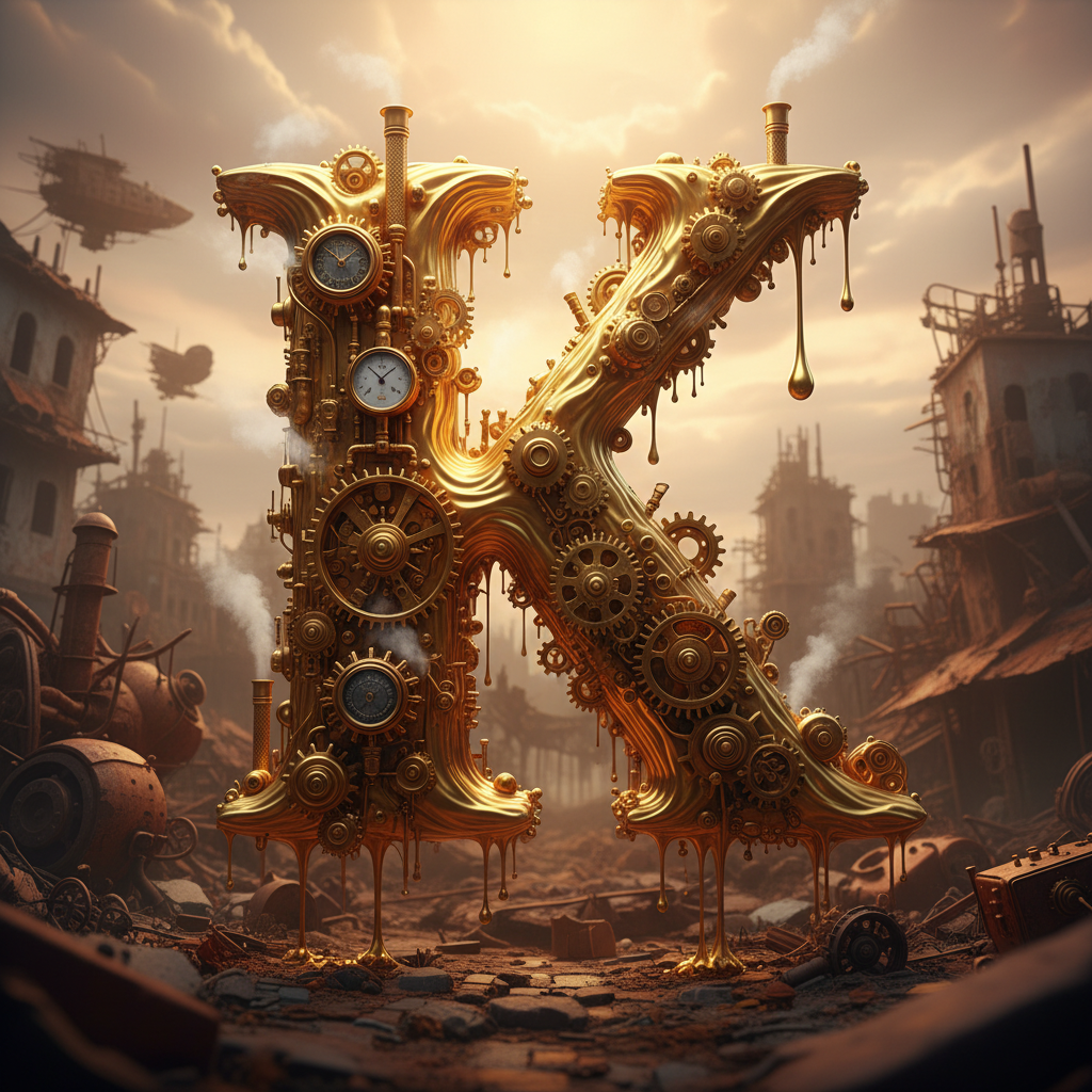 Steampunk — letter K