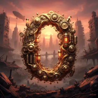 Steampunk — letter O
