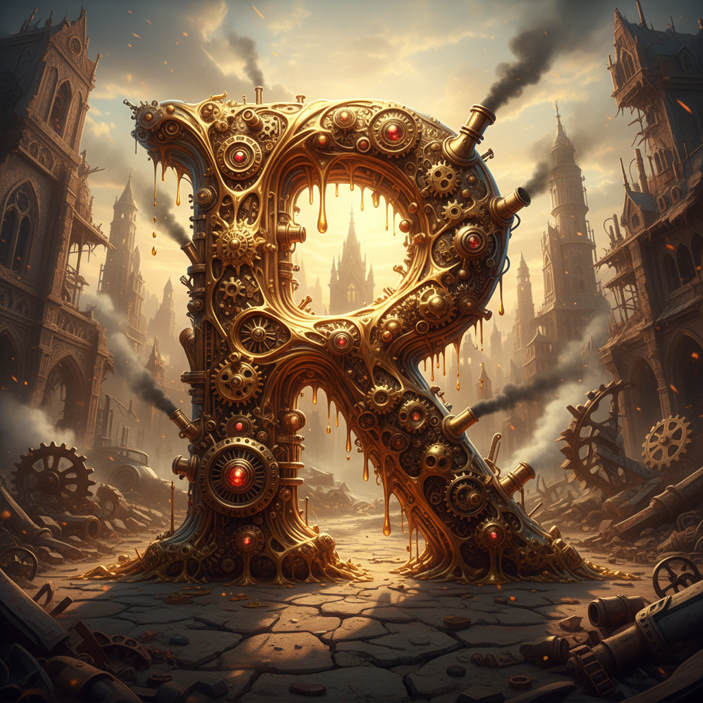 Steampunk — letter R