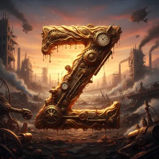 Steampunk — letter Z