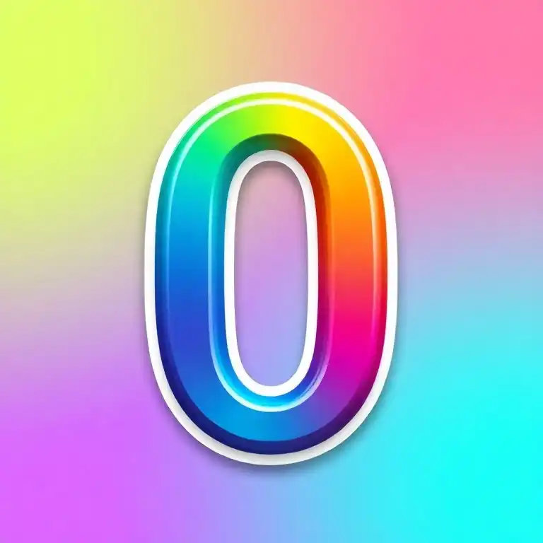 Sticker — letter O