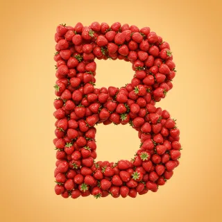 Strawberries 3 — letter B