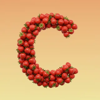 Strawberries 3 — letter C