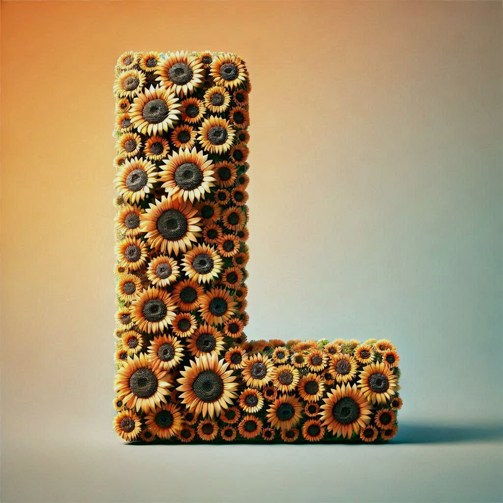 Sunflower 2 — letter L