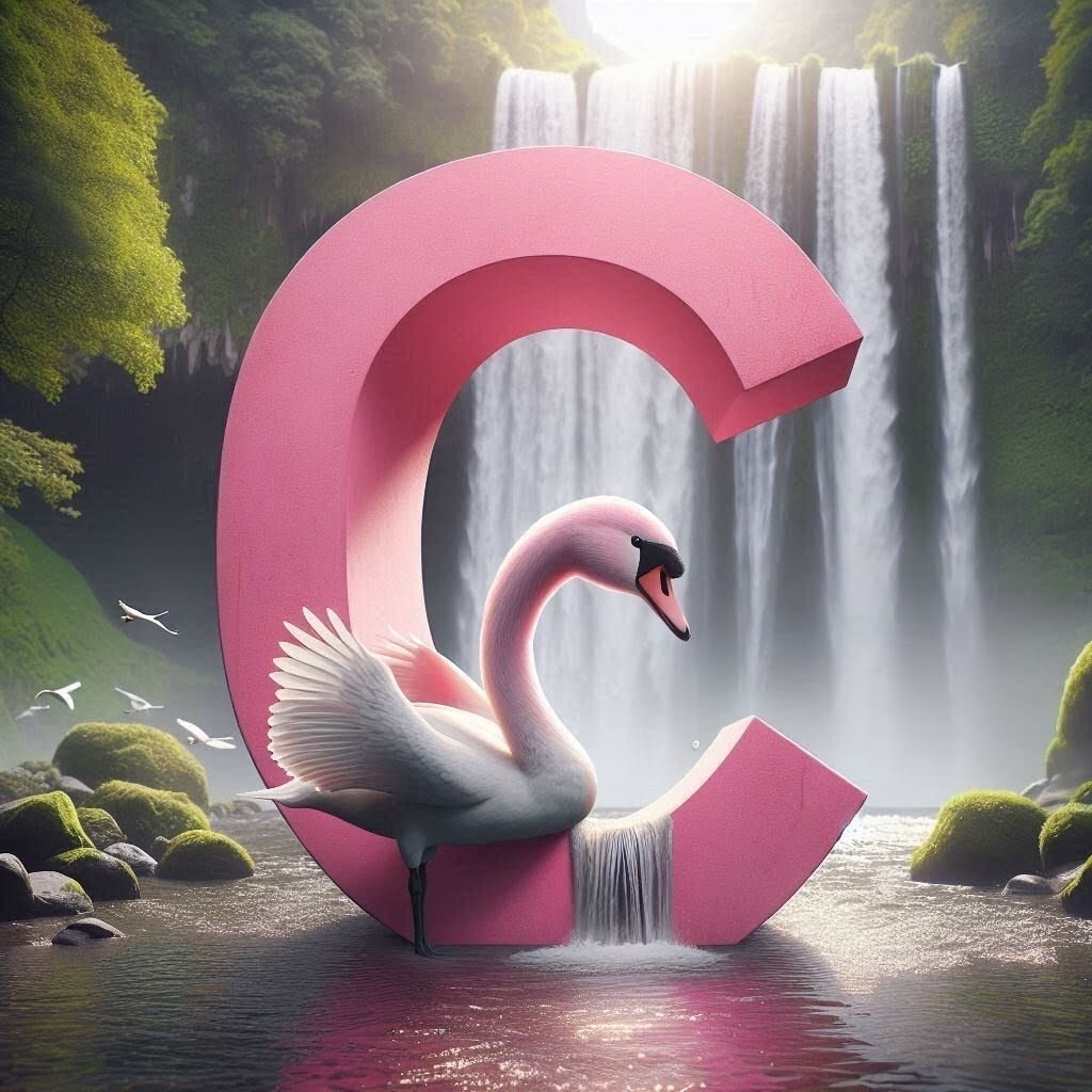 Swan — letter C