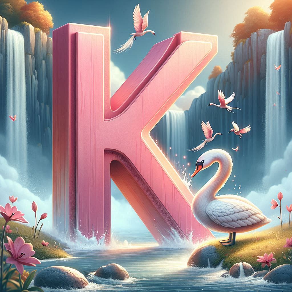 Swan — letter K