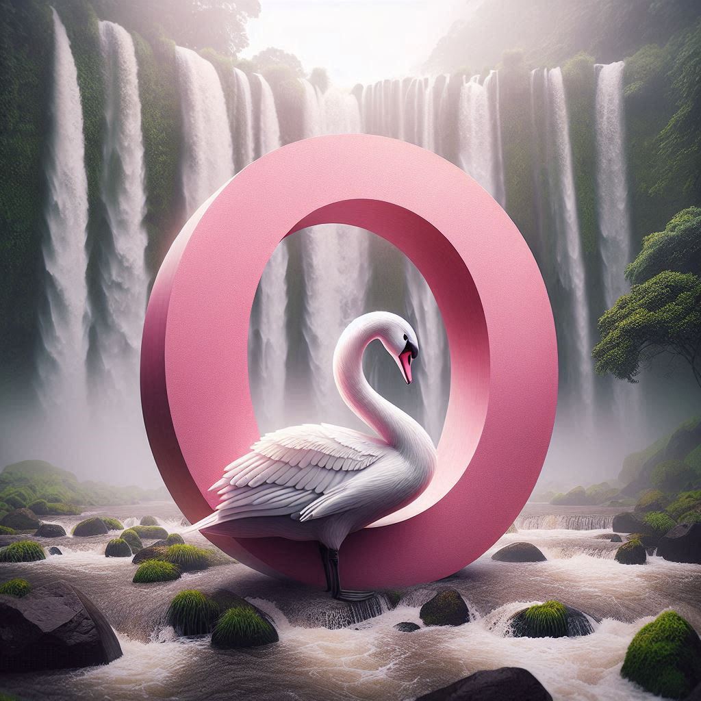 Swan — letter O