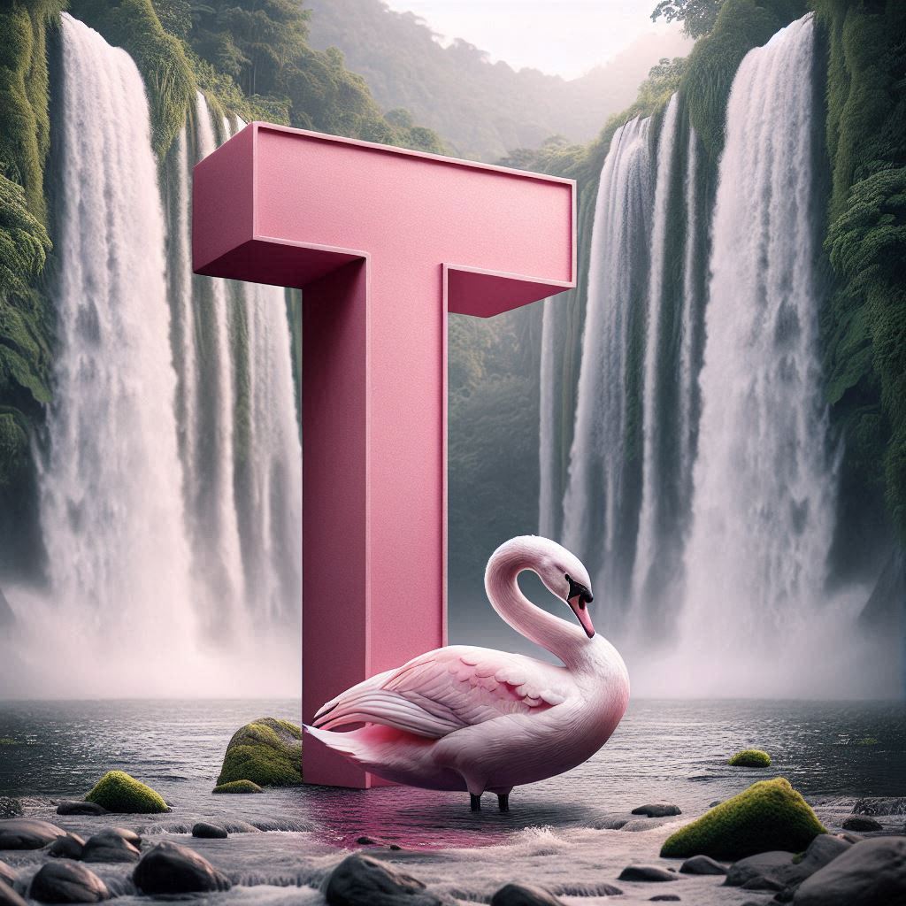 Swan — letter T