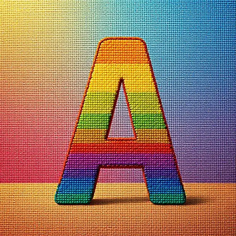 Textiles — letter A