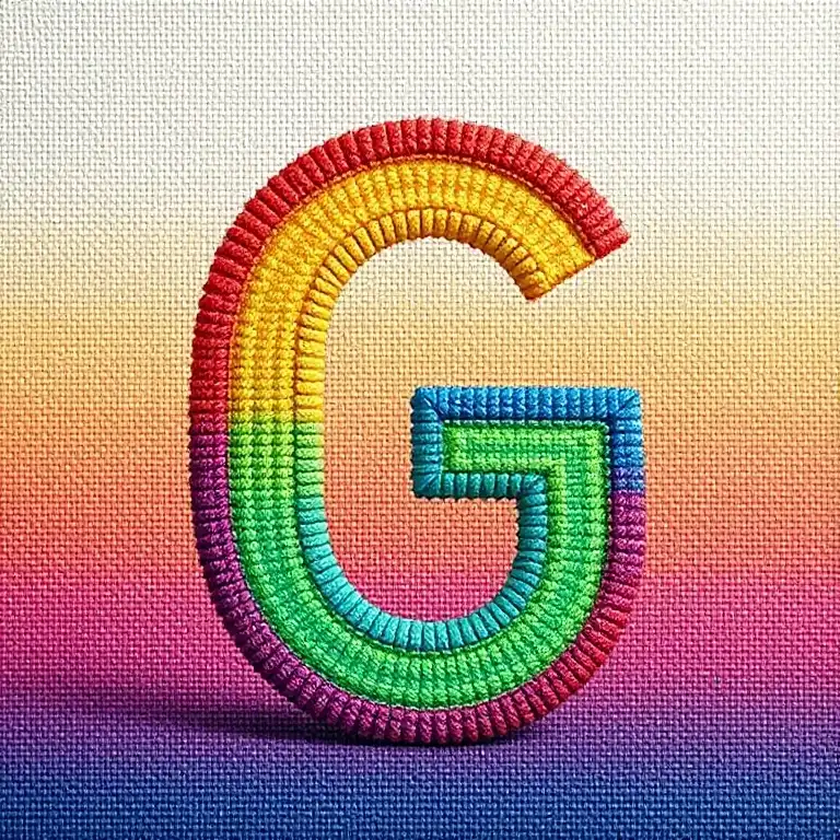 Textiles — letter G