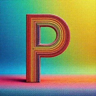 Textiles — letter P