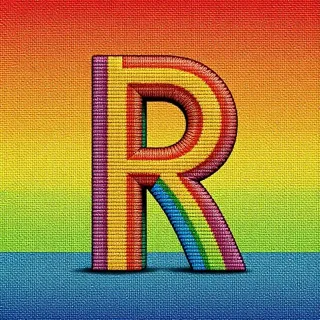 Textiles — letter R