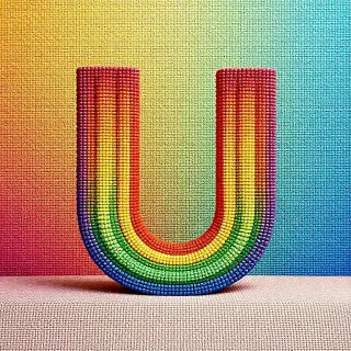 Textiles — letter U