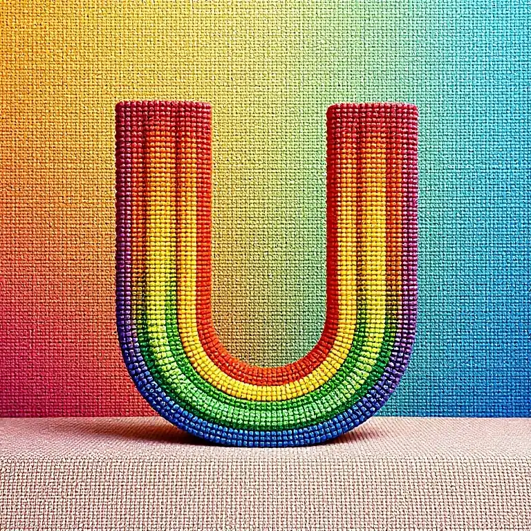 Textiles — letter U
