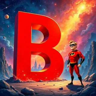 The Incredibles — letter B