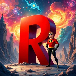 The Incredibles — letter R