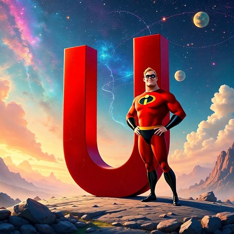 The Incredibles — letter U