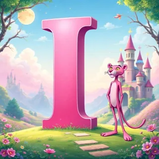 The Pink Panther — letter I