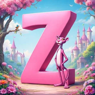 The Pink Panther — letter Z